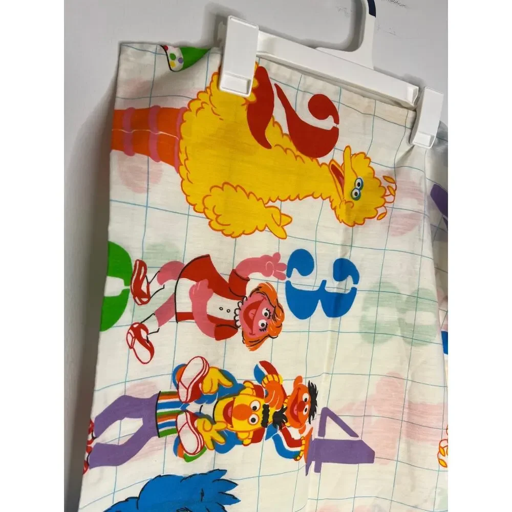 Sesame Street 123 Numbers Vintage Standard Pillowcase Multicolor By Stevens
